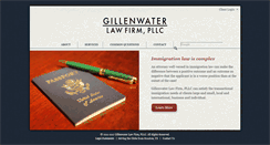 Desktop Screenshot of gillenwaterlaw.com